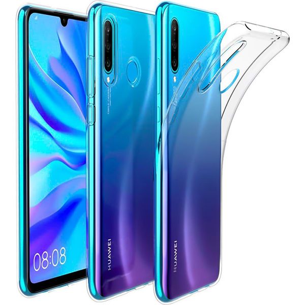 Cover Protettiva Per Huawei P30 Lite Custodia Trasparente Slim Cover Clear-image