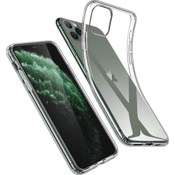 Custodia Protettiva Per Apple Iphone 11 Pro Max Custodia Trasparente Slim Cover Clear Case-image