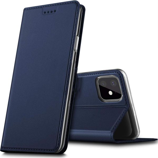 Custodia Per Telefono Cellulare Apple Iphone 11 Book Case Custodia Protettiva Slim Flip Cover Case-image
