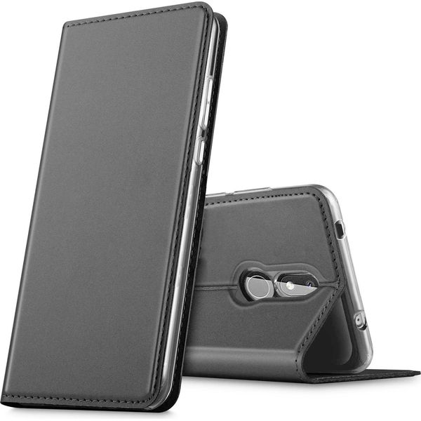 Custodia Per Telefono Cellulare Nokia 3.2 Book Case Custodia Protettiva Slim Flip Cover Case-image
