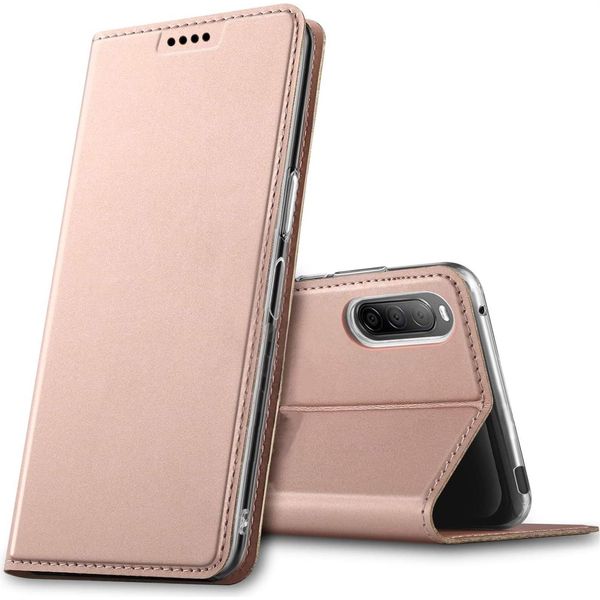 Coprire Il Telefono Cellulare Sony Xperia 10 Iv Book Case Custodia Protettiva Cover Slim Flip Cover Case-image