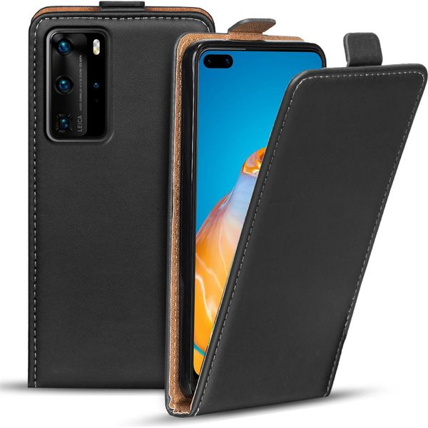 Custodia Flip Per Huawei P40 Pro Cover Classica Per Telefono Cellulare Protettivo-image