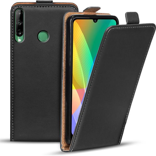 Custodia Flip Per Huawei Y6P Cover Classica Per Telefono Cellulare Protettivo-image