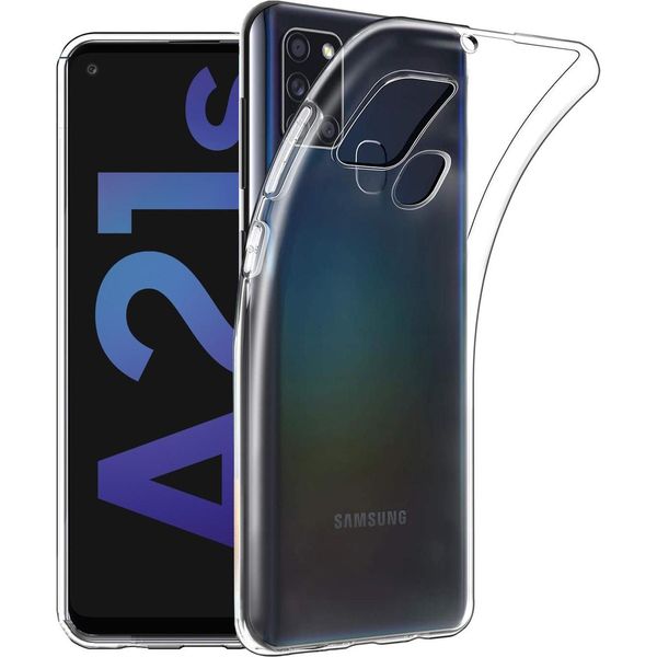 Cover Protettiva Per Samsung Galaxy A21S Custodia Trasparente Slim Cover Clear-image