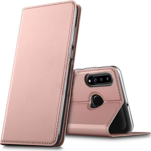 Custodia Del Telefono Cellulare Samsung Galaxy A20S Libro Custodia Protettiva Cover Slim Flip Cover Case-image