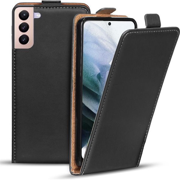 Custodia Flip Per Samsung Galaxy S21 Copertura Classica Del Telefono Cellulare Protettivo-image