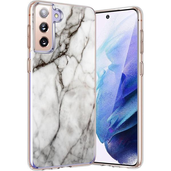 Custodia Del Telefono Cellulare Per Samsung Galaxy S21 Plus Copertura In Silicone Motivo Caso Di Protezione-image
