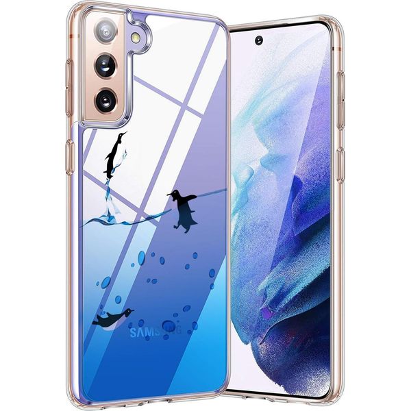 Custodia Del Telefono Cellulare Per Samsung Galaxy S21 Fe Copertura In Silicone Motivo Caso Di Protezione-image