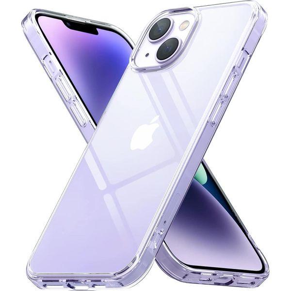 Cover Protettiva Per Apple Iphone 14 Plus Custodia Trasparente Slim Cover Clear-image