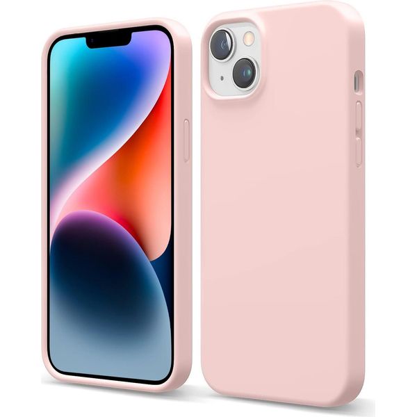 Custodia Per Apple Iphone 15 Plus Custodia Del Telefono Cellulare Custodia Di Protezione Del Telefono Cellulare Copertura In Silicone Custodia Del Telefono Cellulare, Rosa-image