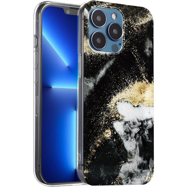 Custodia Per Apple Iphone 13 Pro Max Copertura Protettiva Motivo Marmo Custodia Per Telefono Cellulare Silicone Slim Cover-image