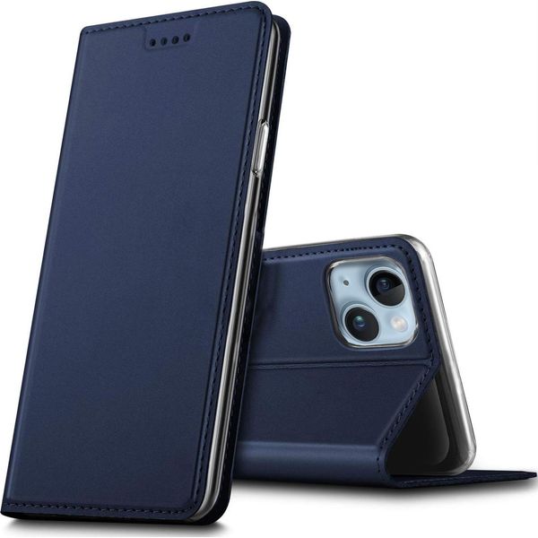 Custodia Del Telefono Cellulare Apple Iphone 14 Plus Book Case Custodia Protettiva Slim Flip Cover Case-image