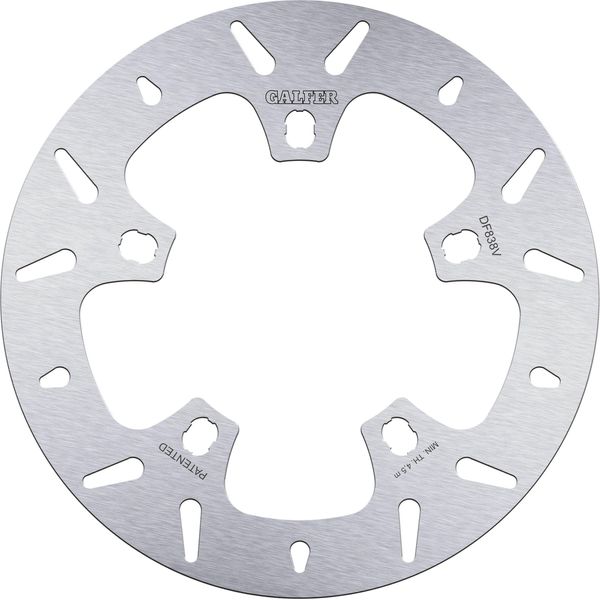 Set Dischi Freno Galfer 2X DF838V Round Rigidi Anteriori 300X5Mm Per Harley Davidson Ev Livewire Abs Fxsbse Cvo Breakout Fxse Pro Street 1800 / 1803 Ccm Anno 2013 - 2022-image