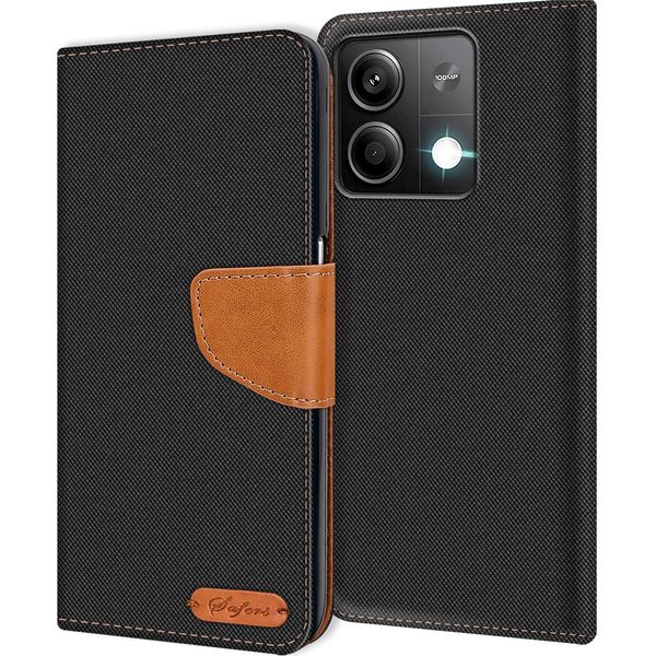 Flip Cover Xiaomi Redmi Note 13 5G Mobile Phone Case Flip Case Custodia Protettiva Cover Book Cover-image
