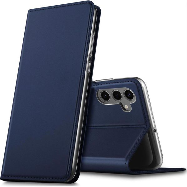 Custodia Per Cellulare Samsung Galaxy S24 Fe Book Case Custodia Protettiva Slim Flip Cover Case-image