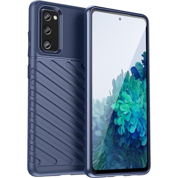 Custodia Per Telefono Cellulare Per Samsung Galaxy S20 Fe Cover Thunder Case Tpu Antiscivolo Protettivo-image