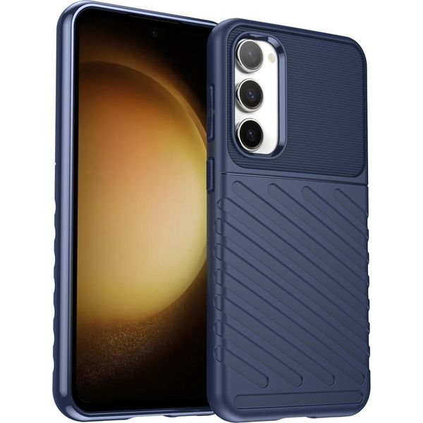 Custodia Del Telefono Cellulare Per Samsung Galaxy S23 Copertura Thunder Case Tpu Antiscivolo Protettivo-image