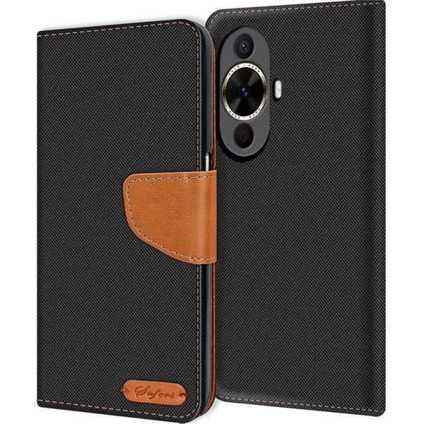 Flip Cover Per Huawei Nova 12S Custodia Del Telefono Cellulare Flip Case Copertura Protettiva Book Cover-image