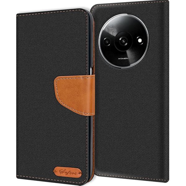 Flip Cover Per Xiaomi Redmi A3 Custodia Del Telefono Cellulare Custodia Flip Custodia Protettiva Cover Book Cover-image