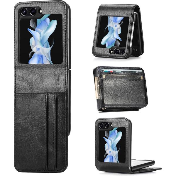 Custodia Flip Per Samsung Galaxy Z Flip 6 Cover Classica Per Telefono Cellulare Protettivo-image