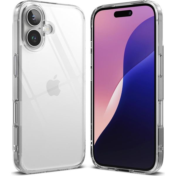 Custodia Protettiva Per Apple Iphone 16 Plus Custodia Trasparente Slim Cover Clear-image