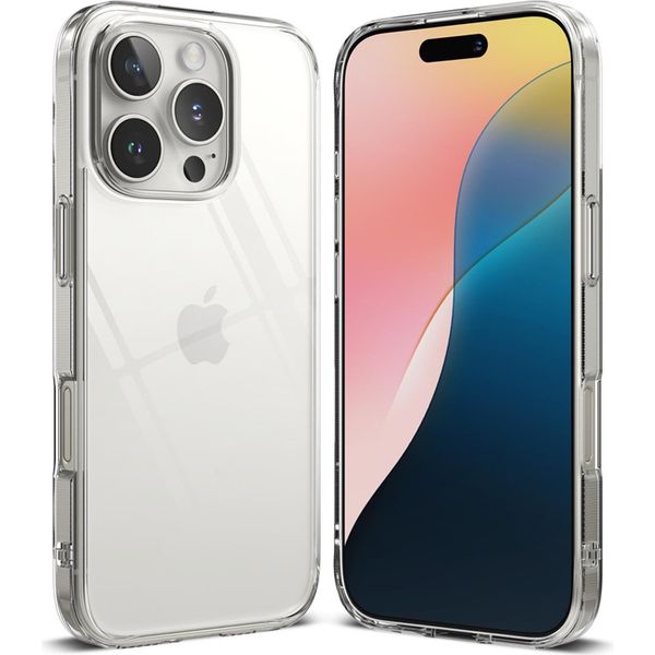Custodia Protettiva Per Apple Iphone 16 Pro Max Custodia Trasparente Slim Cover Clear Case-image