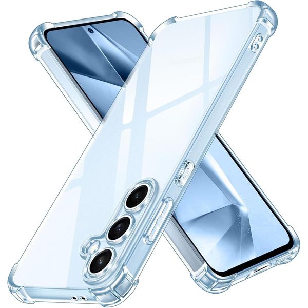 Custodia Per Samsung Galaxy S24 Fe Anti Shock Mobile Phone Case Copertura Trasparente-image