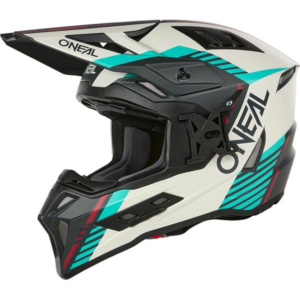 O´Neal Casco EX-SRS Quin Grigio/Blu Xl (61/62 Cm)-image