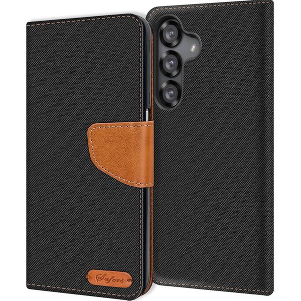 Flip Cover Samsung Galaxy S25 Fe Custodia Del Telefono Cellulare Flip Case Custodia Protettiva Book Cover-image