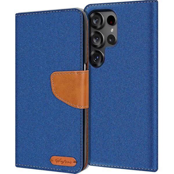Flip Cover Samsung Galaxy S25 Ultra Custodia Del Telefono Cellulare Flip Case Custodia Protettiva Cover Book Cover-image