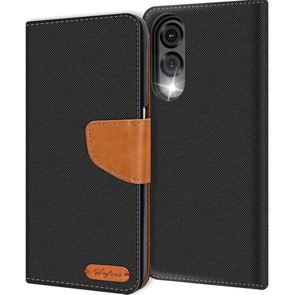 Flip Cover Samsung Galaxy S25 Edge Custodia Del Telefono Cellulare Flip Case Custodia Protettiva Book Cover-image