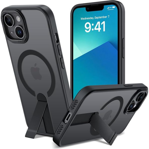 Custodia Kickstand Per Iphone 13 Custodia Protettiva Con Supporto Compatibile Con Magsafe-image