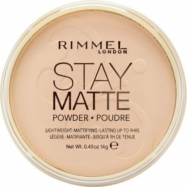 Rimmel Stay Matte Pressed Powder 005 Silky Beige-image