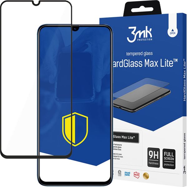 Samsung Galaxy A70 - 3Mk Hardglass Max Lite Nero-image