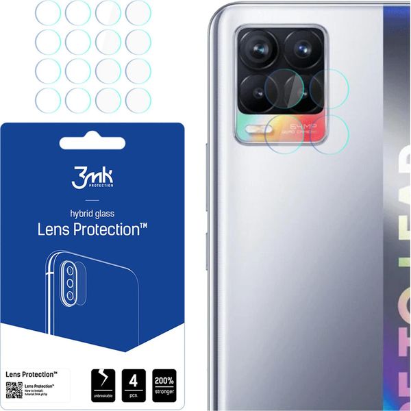 Realme 8 4G - Protezione Lente 3Mk-image