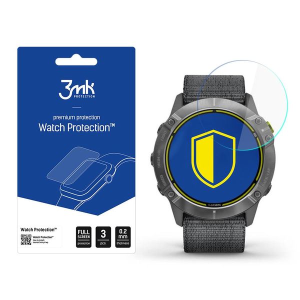 Garmin Enduro - Protezione Orologio 3Mk Vetro Flessibile-image