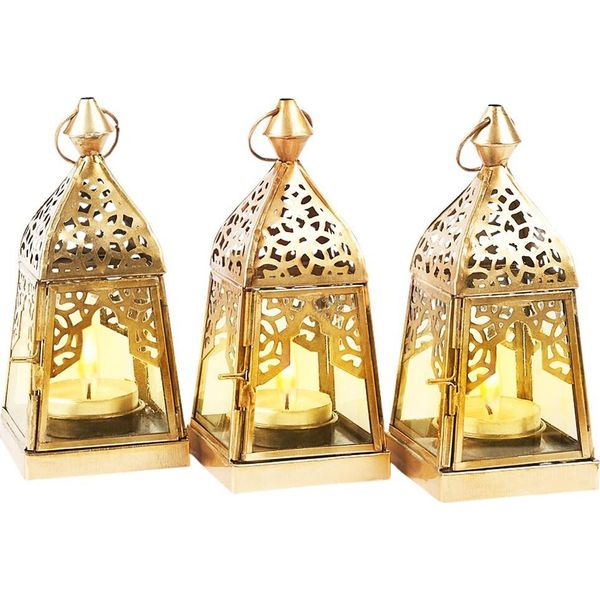 Set Di 3 Lanterne Orientali Basil Clear-image