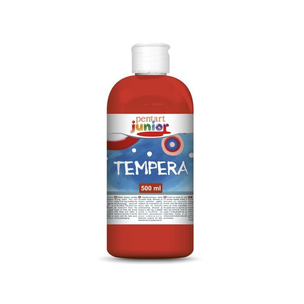 Vernice A Tempera Pentart, 500 Ml, Rosso Fuoco-image