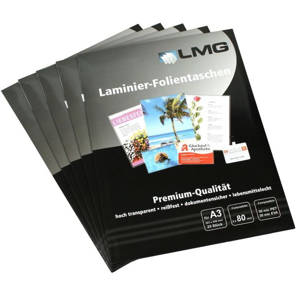 Lmg LMGA3-80-25 Folient.303X426-A3 80Mic 25St.-image