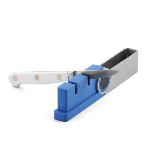 Karl Weis Affilacoltelli Compatto, Acciaio Inox/Plastica-image