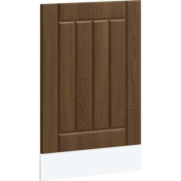 Vidaxl Coperchio Per Lavastoviglie Lucca Brown In Legno Effetto Rovere-image