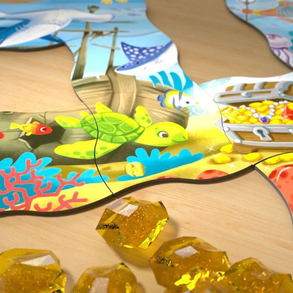 Gioco Haba Puzzle Caccia Al Tesoro Nell'oceano Gioco Educativo Per Bambini-image
