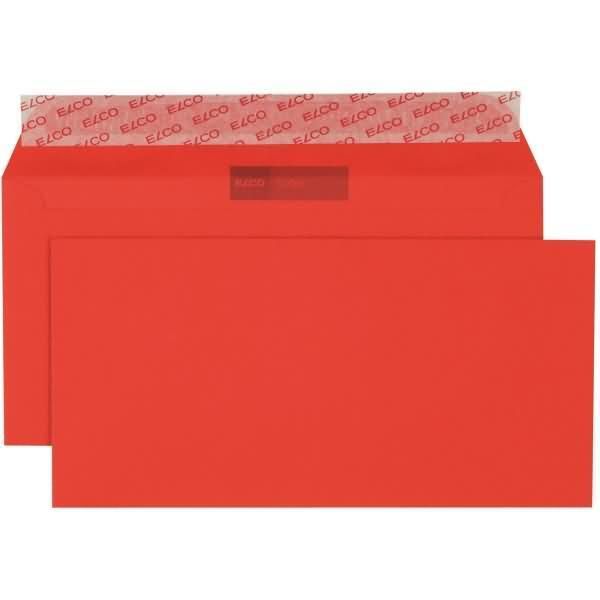 Elco 18833.92 Elco BriefumschläGe Din Lang Ohne Fenster Rot 250 St.-image