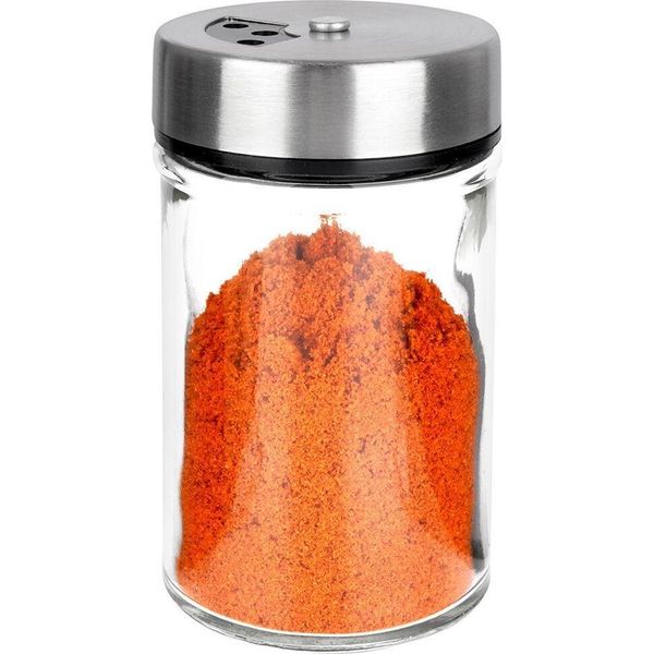 Orion Contenitore In Vetro Per Spezie Vaso Per Spezie Vaso Di Conservazione Contenitore Per Spezie Con Dispenser 100 Ml-image