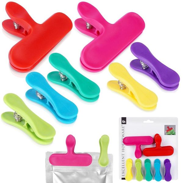 Clip Di Chiusura Clip Per Sacchetti Clip Per Sacchetti Per Imballaggi Alimentari 7 Pz.-image