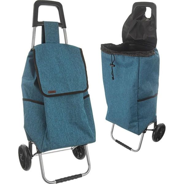 Carrello Spesa Orion Carrello Spesa Carrello Spesa Borsa Spesa Su Ruote Blu 40 L 30 Kg-image