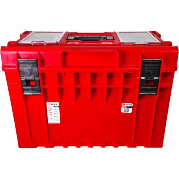 Qbrick System One 450 2.0 Profi Red Ultra Hd Valigia Portautensili Personalizzata Organizzatore Modulare 585 X 385 X 420 Mm 52 L Impilabile IP66-image