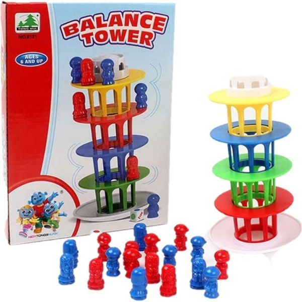 Gioco Della Torre In Equilibrio Torre Oscillante E Pendente-image