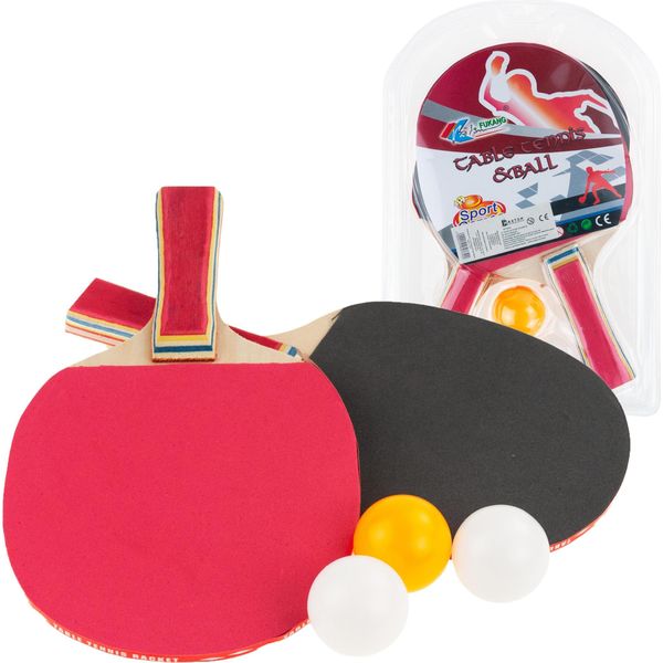 Set Da Tennis Da Tavolo, Tennis Da Tavolo, Mazze E Palline, Mazze Da Tennis Da Tavolo-image