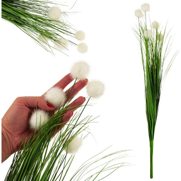 Erba Della Pampa Artificiale Decorativa In Fascio-image